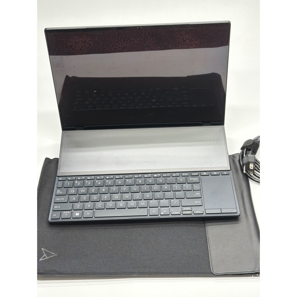 ASUS Zenbook Pro 14 Duo OLED UX8402Z Intel Core i9 NVIDIA RTX Studio Laptop Blk